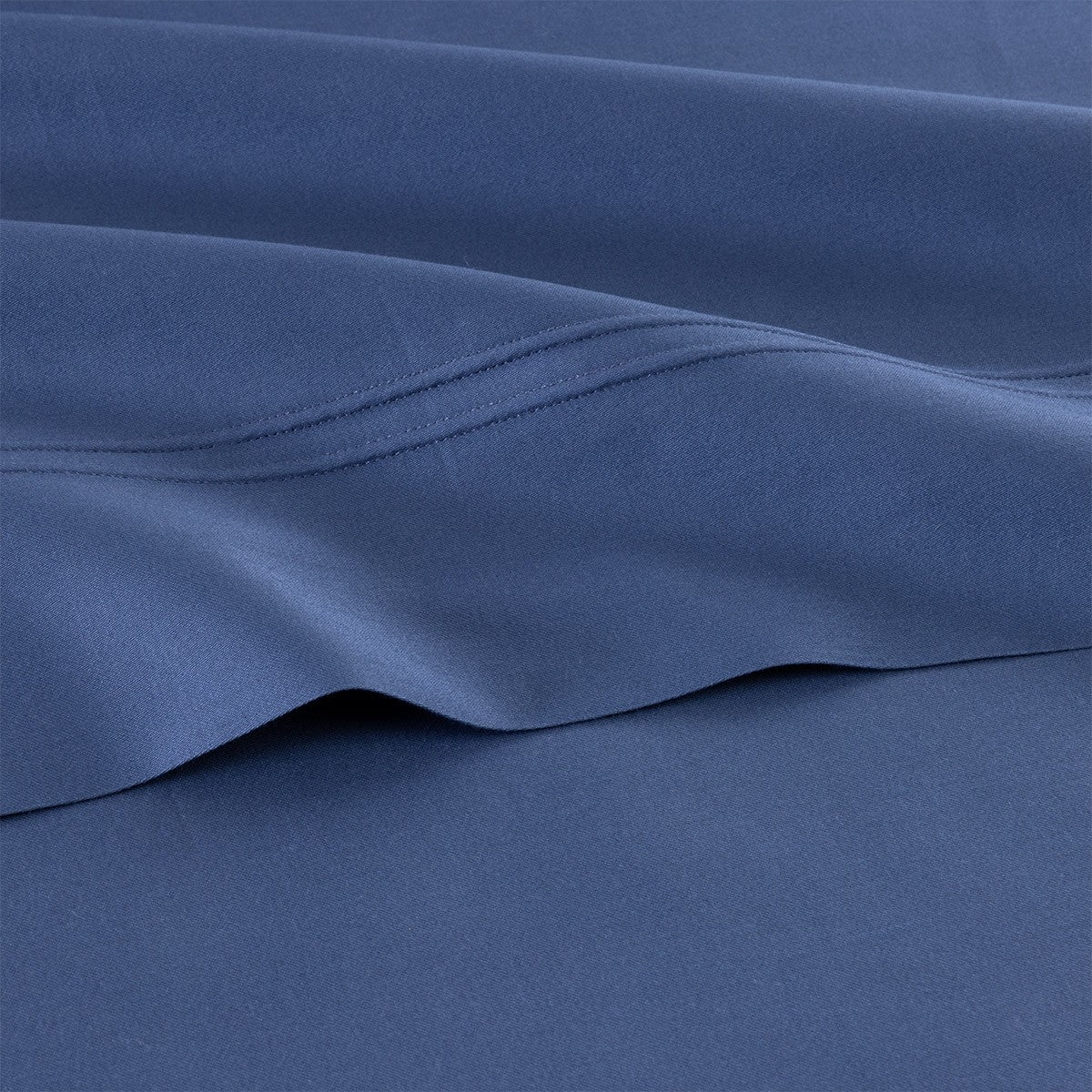 Yves Delorme Triomphe Flat Sheet - Outremer