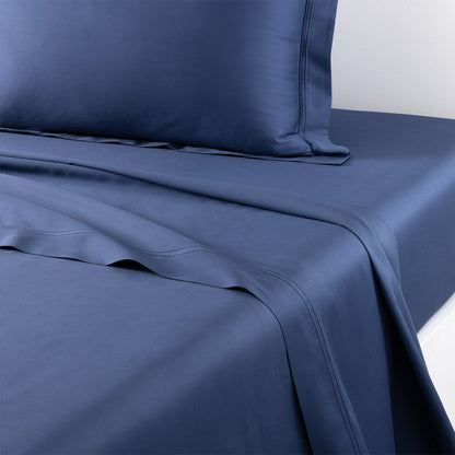 Yves Delorme Triomphe Flat Sheet - Outremer