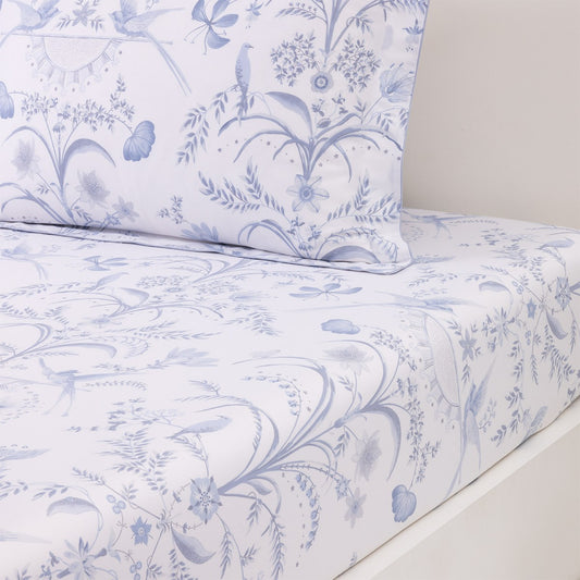 Yves Delorme Herbier Fitted Sheet