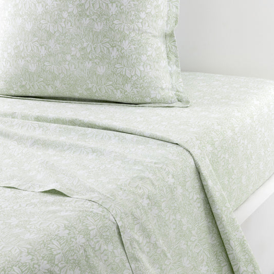 Yves Delorme Capri Flat Sheet - Amande
