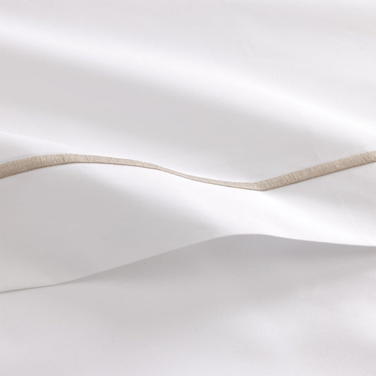 Yves Delorme Athéna Flat Sheet - Loutre