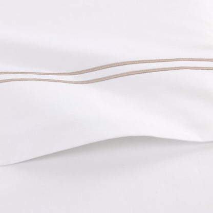 Yves Delorme Duo Flat Sheet - Loutre