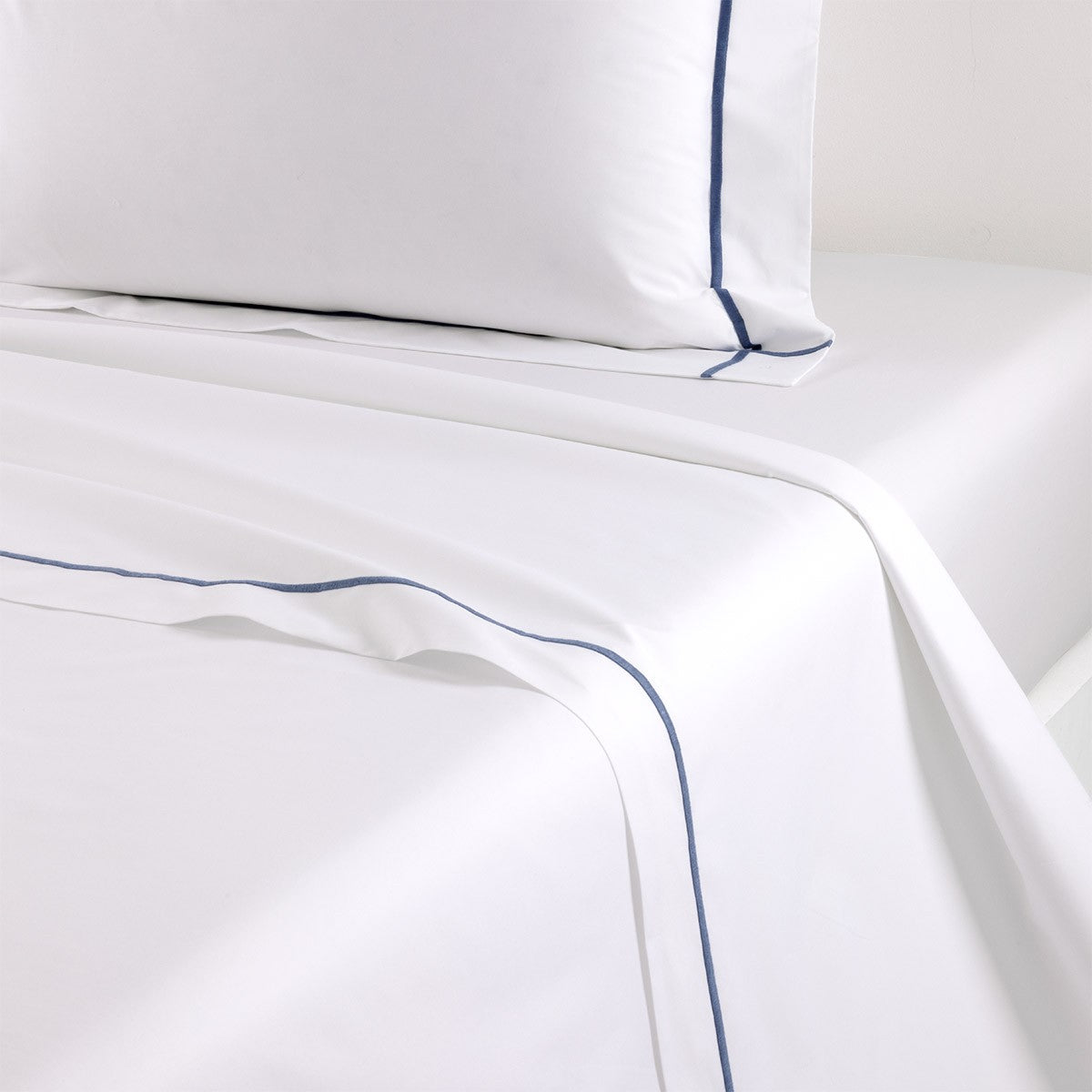 Yves Delorme Athéna Flat Sheet - Outremer