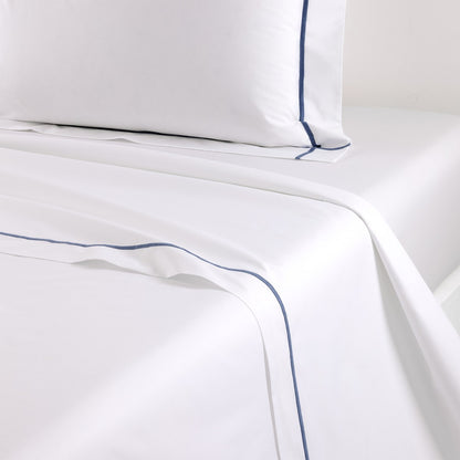 Yves Delorme Athéna Flat Sheet - Outremer