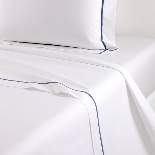 Yves Delorme Athéna Flat Sheet - Outremer