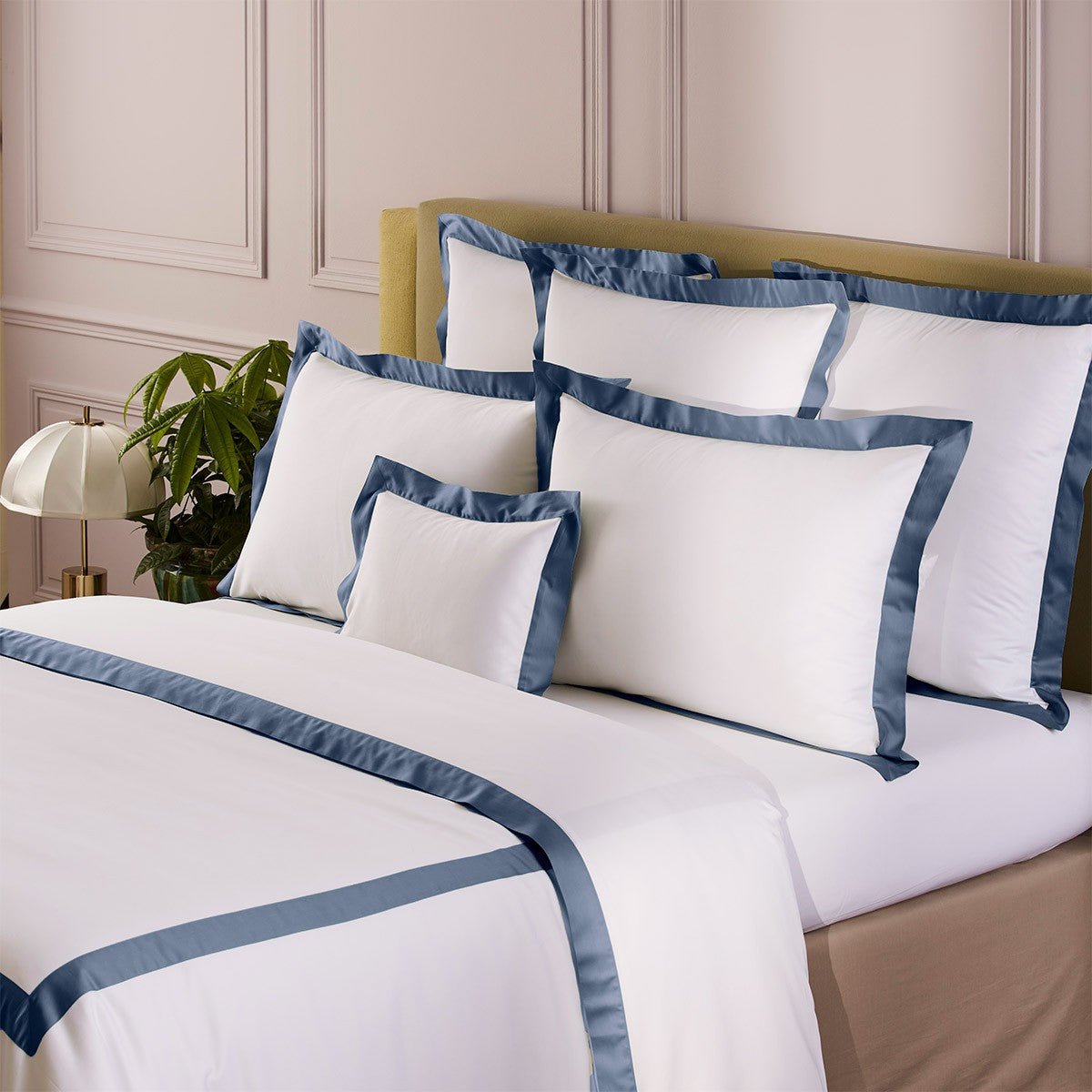 Yves Delorme Linea Sham - Outremer