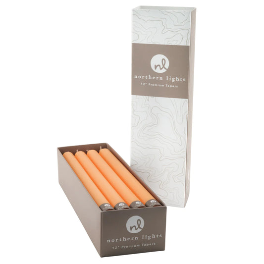 Northern Lights 12 in taper - Apricot