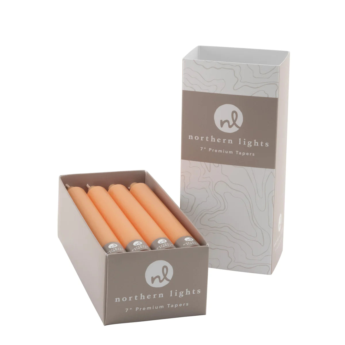 Northern Lights 7 inch -  Apricot